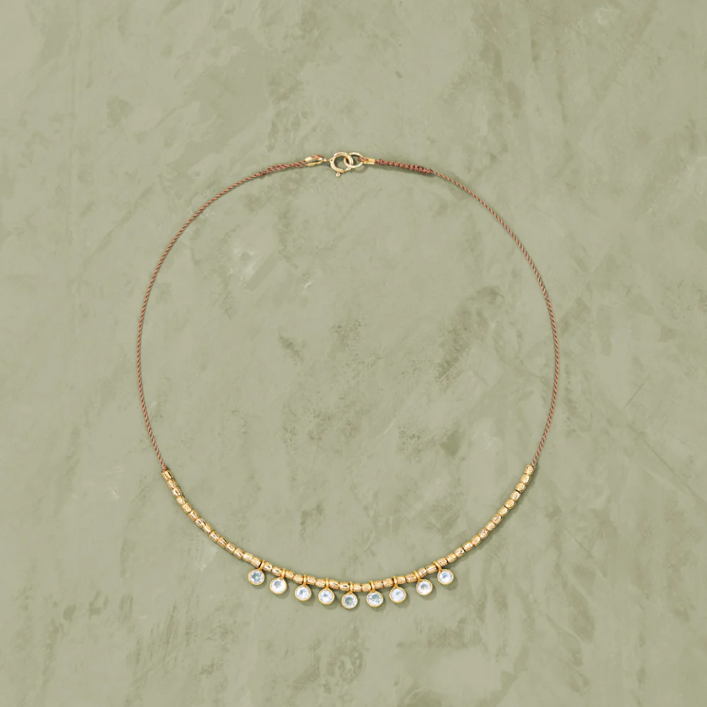 Tityaravy Vamsa Necklace - Topaz