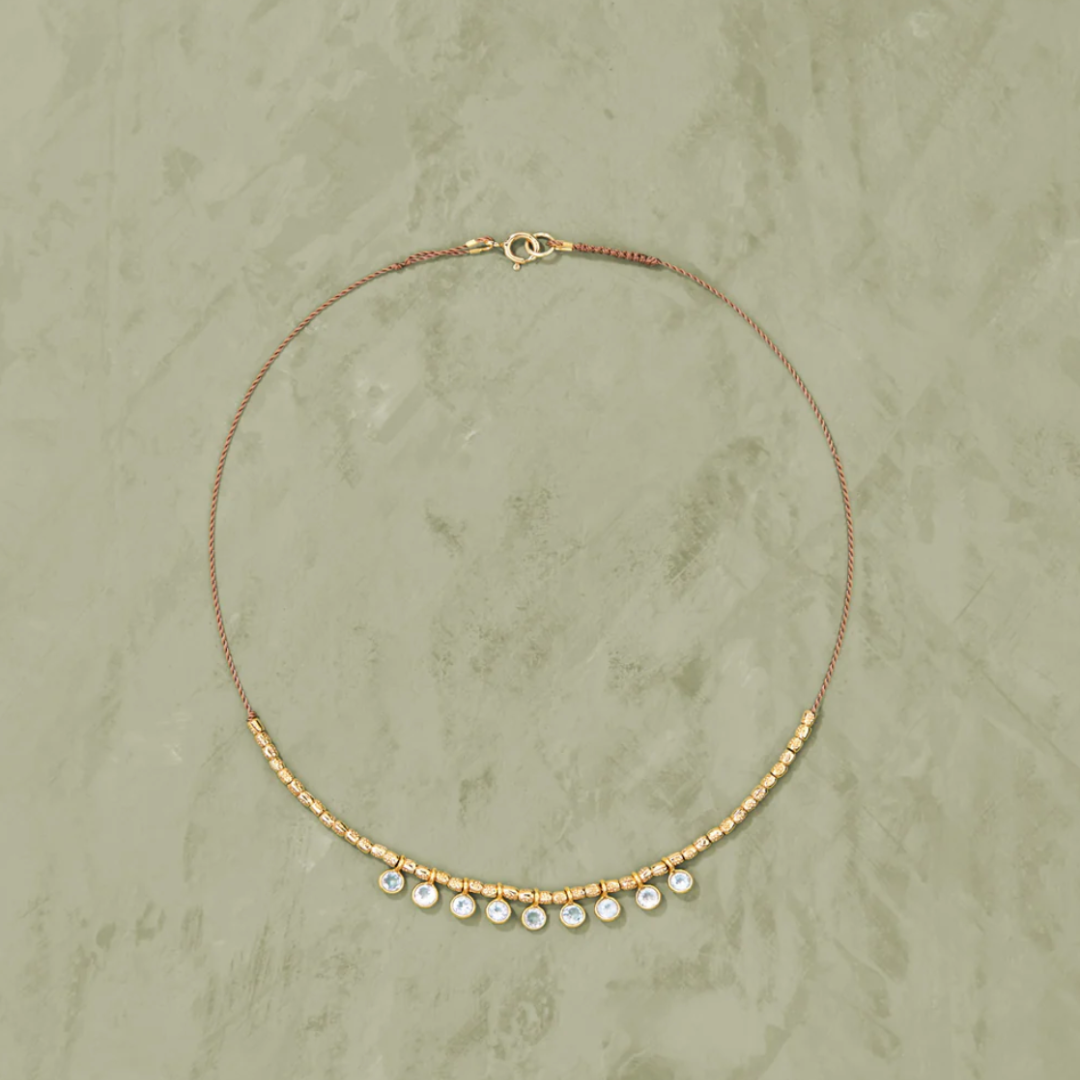 Tityaravy Vamsa Necklace - Topaz