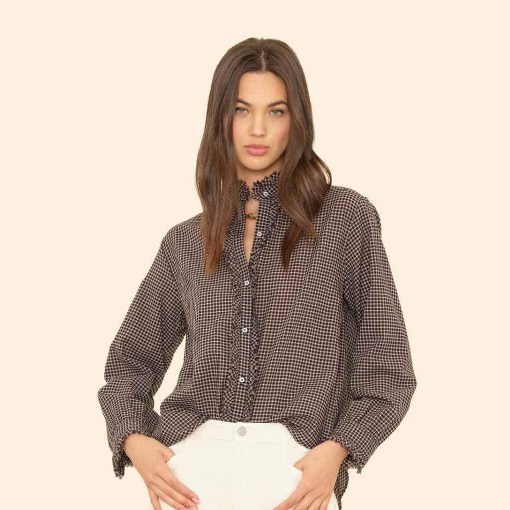 Xirena Amelie Shirt - Black Pepper
