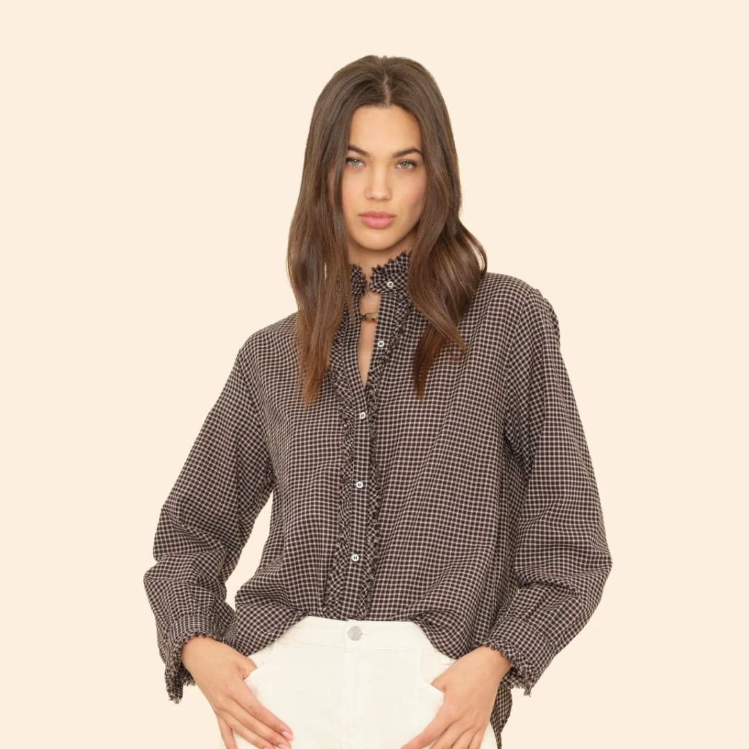 Xirena Amelie Shirt - Black Pepper