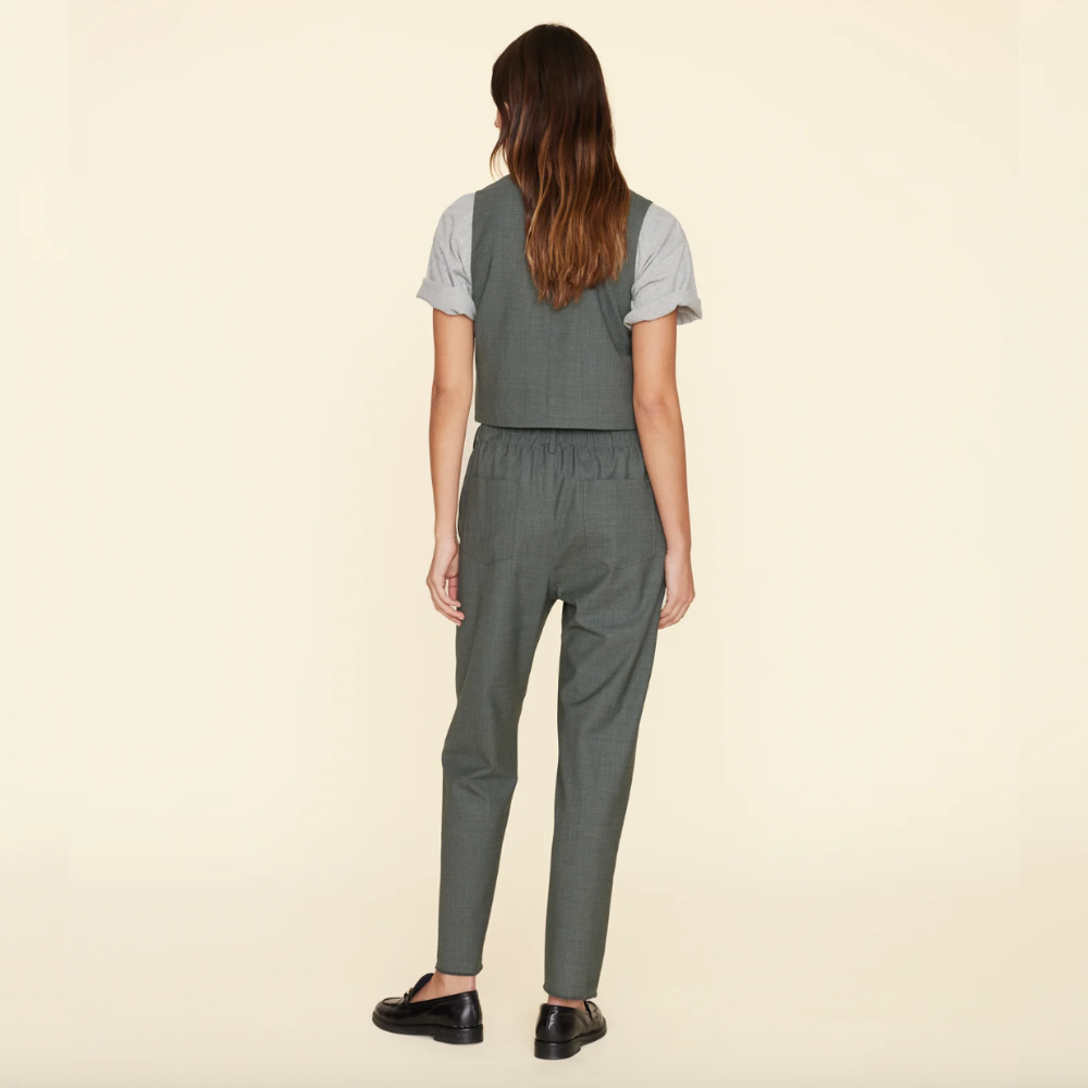 Xirena Mercer Trousers - Charcoal Melange