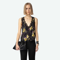 Zadig & Voltaire Em Yoko Strass Cami - Noir