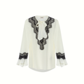 Zadig & Voltaire Tuan Lace Top - Flake
