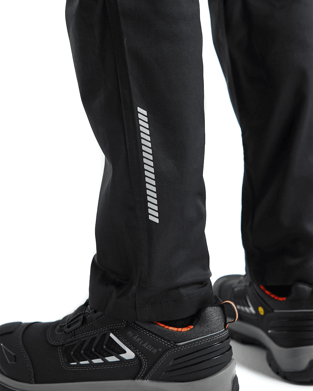 Blaklader 1448 Industry Stretch Kneepad Trousers Black/Dark Grey
