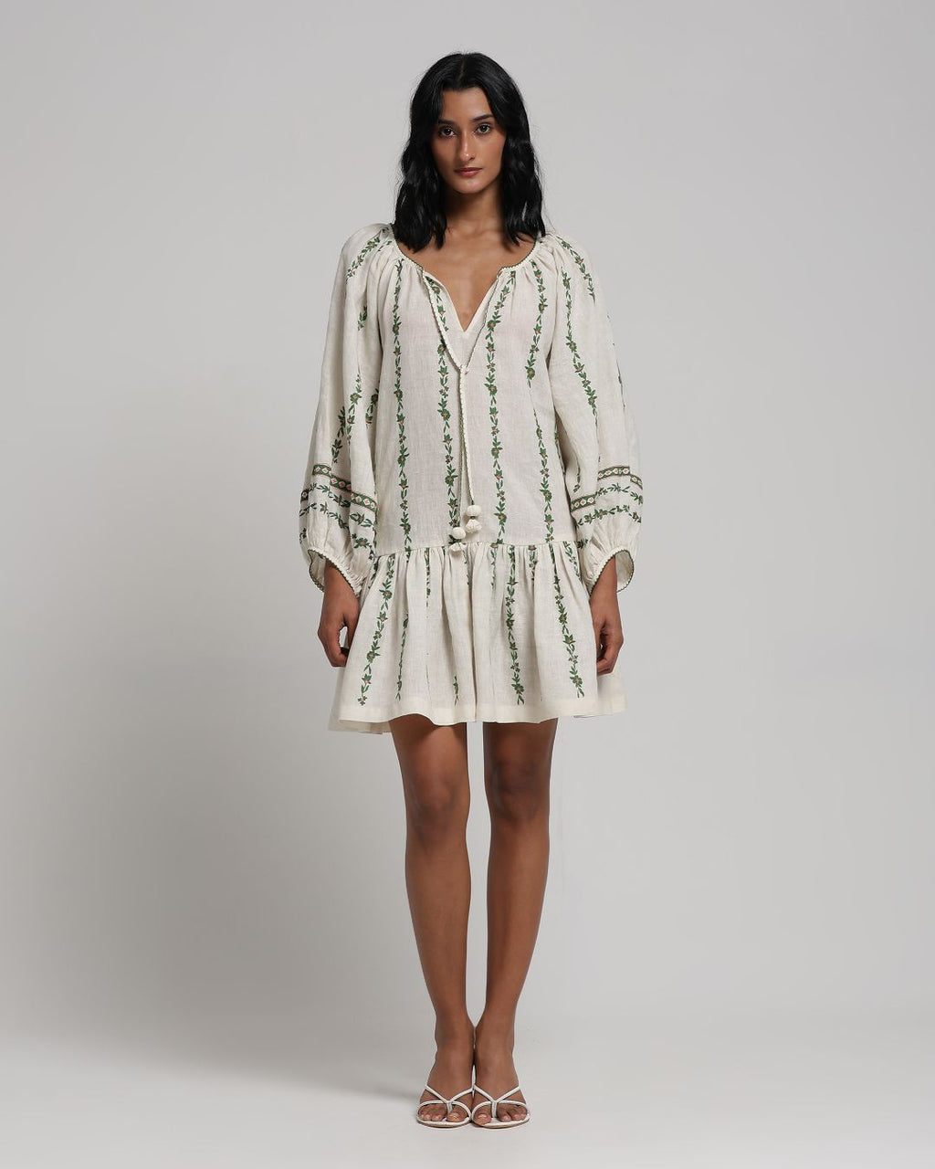 Viam Lily Dress in Green