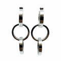 TIFFANY & CO Silver Pierced Earrings