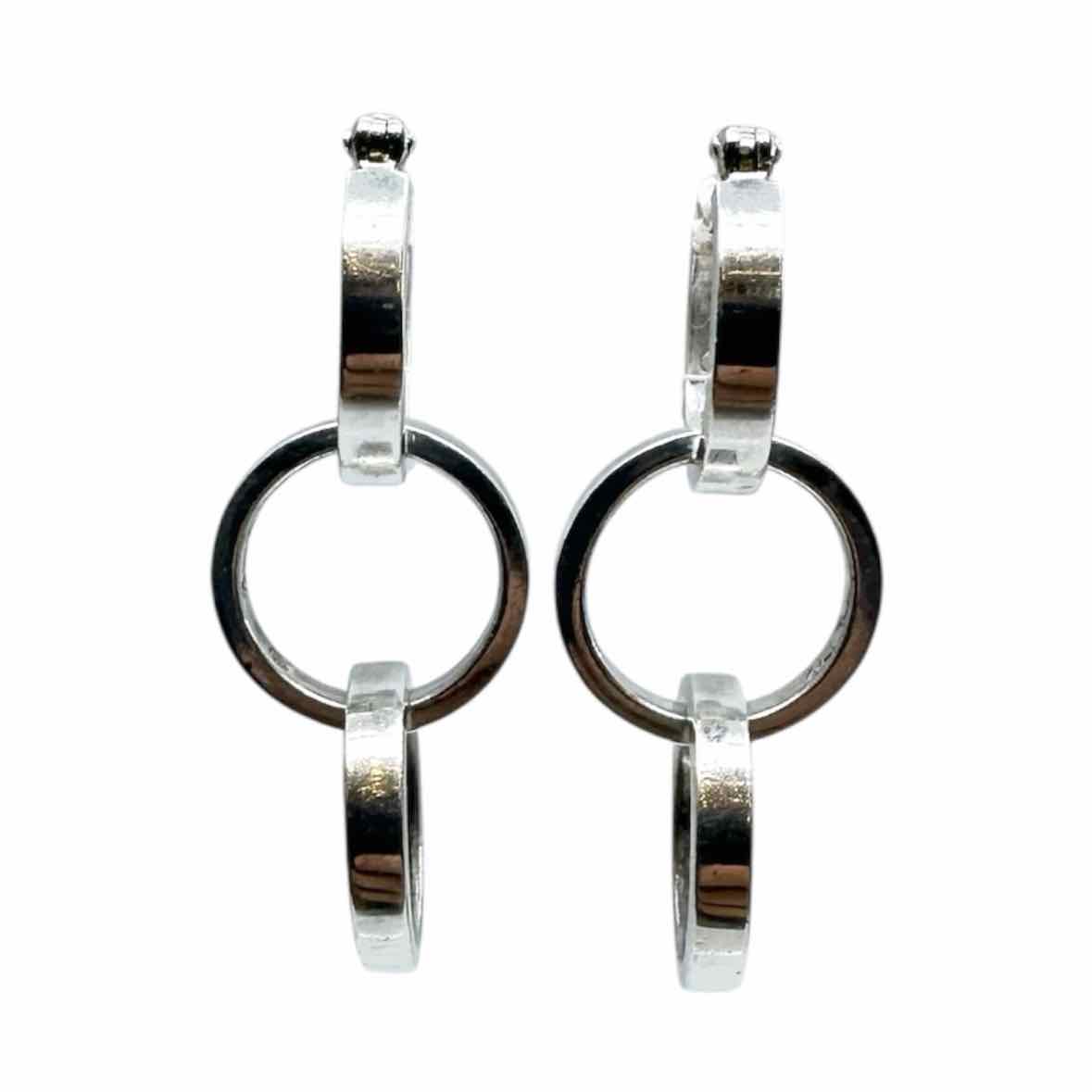 TIFFANY & CO Silver Pierced Earrings