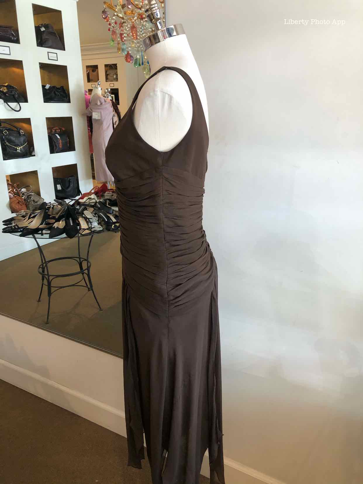 MONIQUE LHUILLIER Ruched Dress | 4
