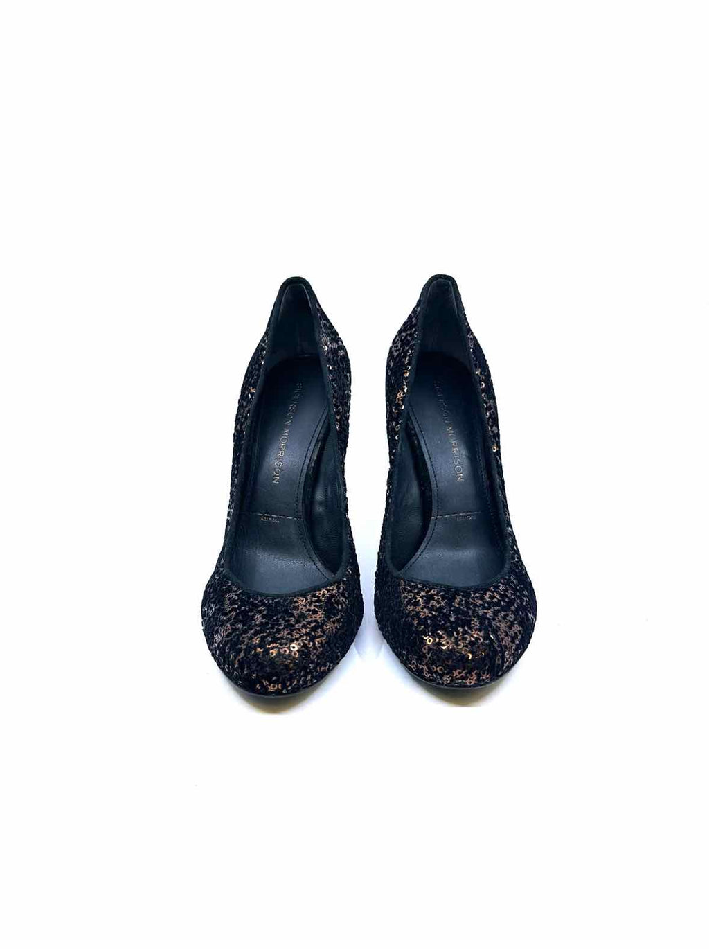 SIGERSON MORRISON Size 6.5 Brown Fabric Sequined Pumps