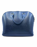 LOUIS VUITTON ALMA PM Black Leather Epi Handbag