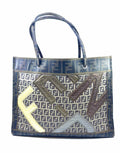 FENDI Brown Coated canvas Monogram Handbag