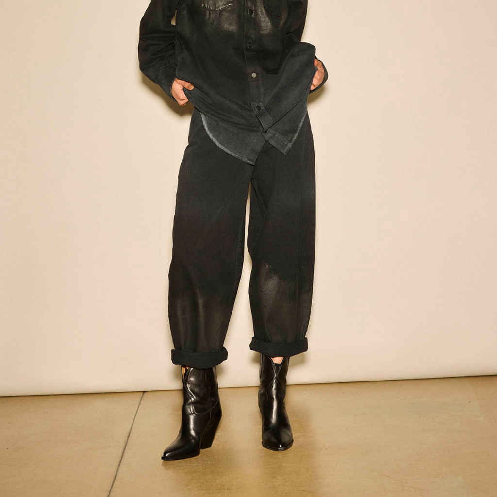 3x1 Skater Boyfriend Jeans - Liquid Midnight