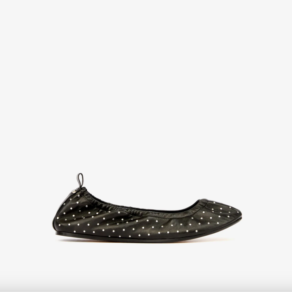 Isabel Marant Belna Ballerinas - Black/Mini Studs