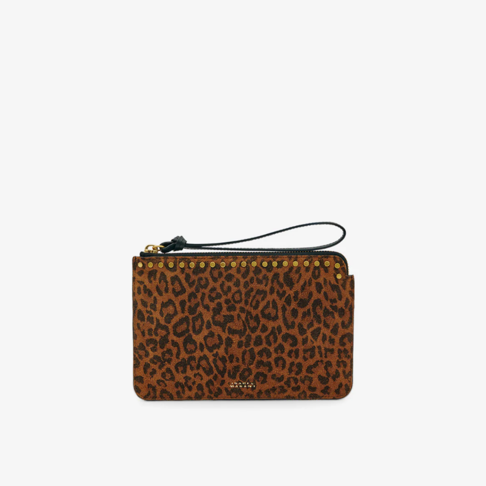 Isabel Marant Flat Pouch - Leopard