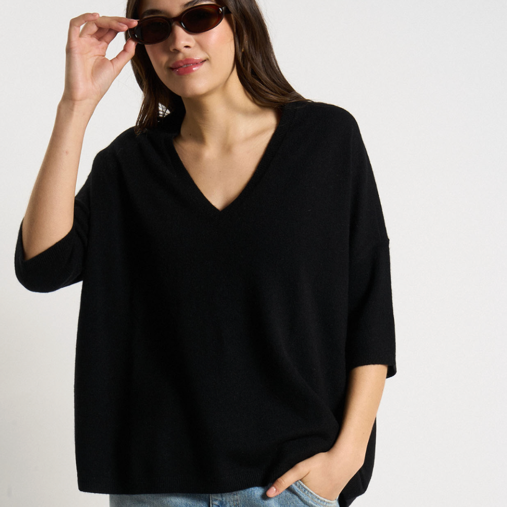 Les Tricots de Lea Martinettie Sweater - Noir