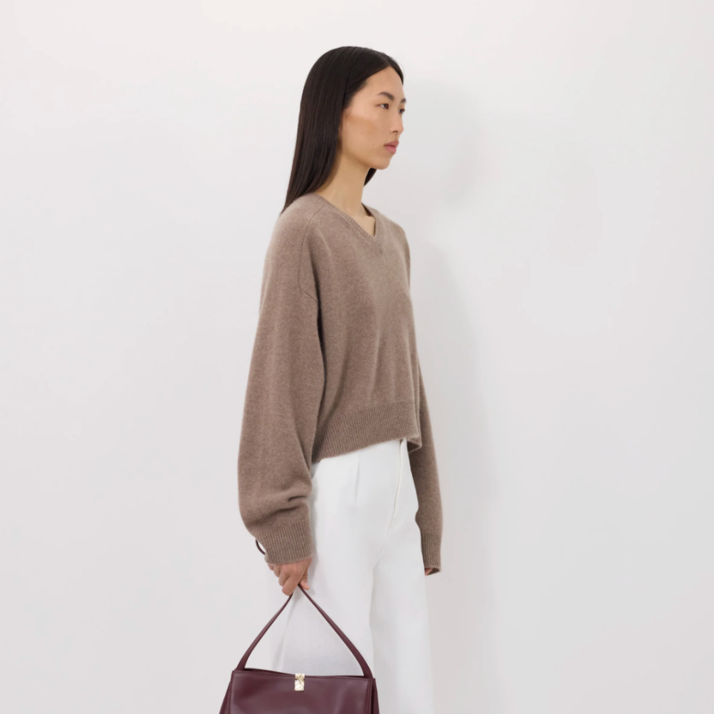 LouLou De Saison Anzor Sweater - Taupe Melange