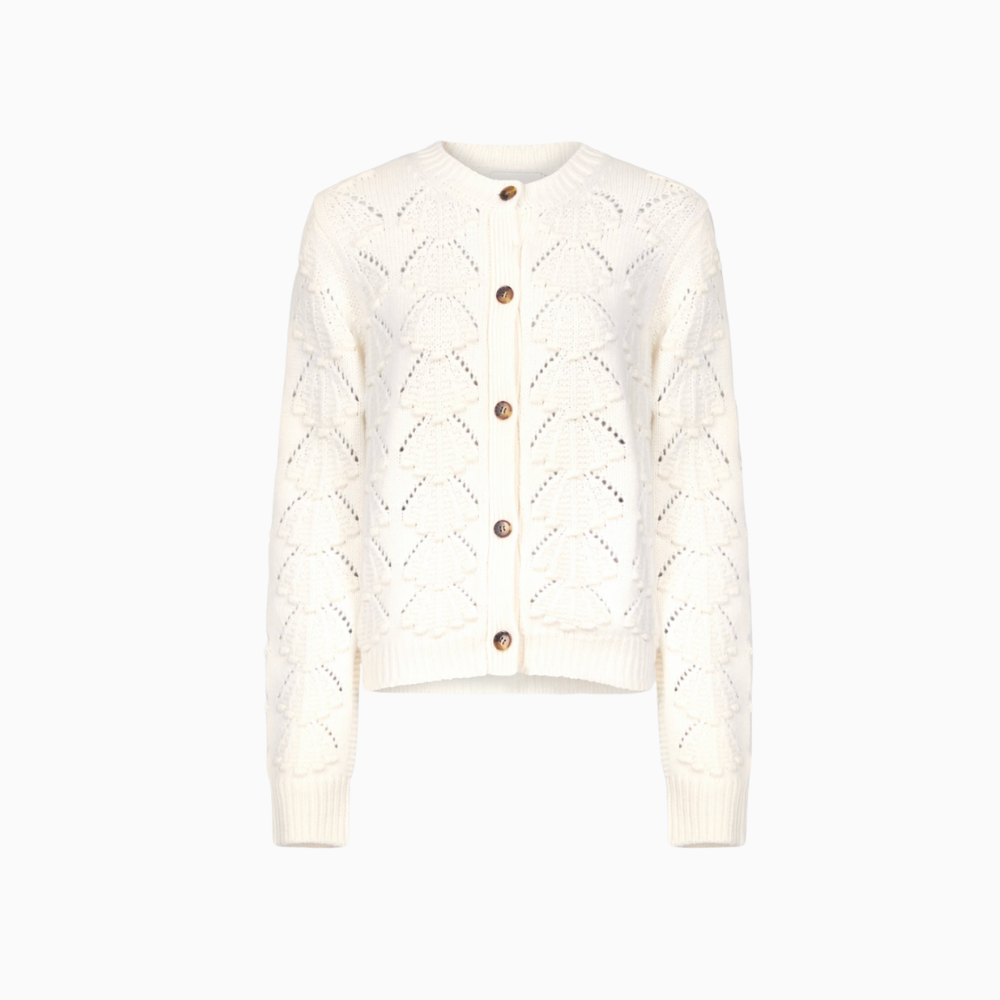 LouLou De Saison Bach Cardigan - Ivory