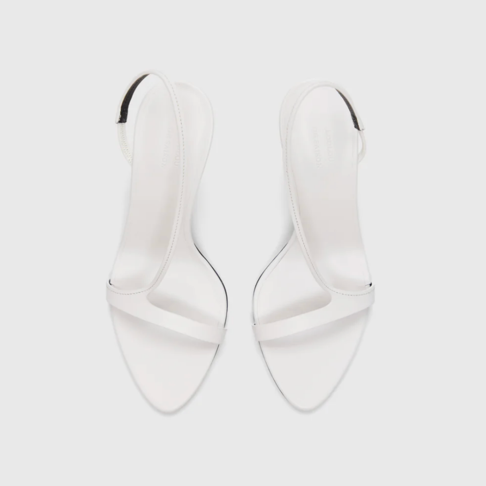 LouLou De Saison Arwa Heeled Sandals - White