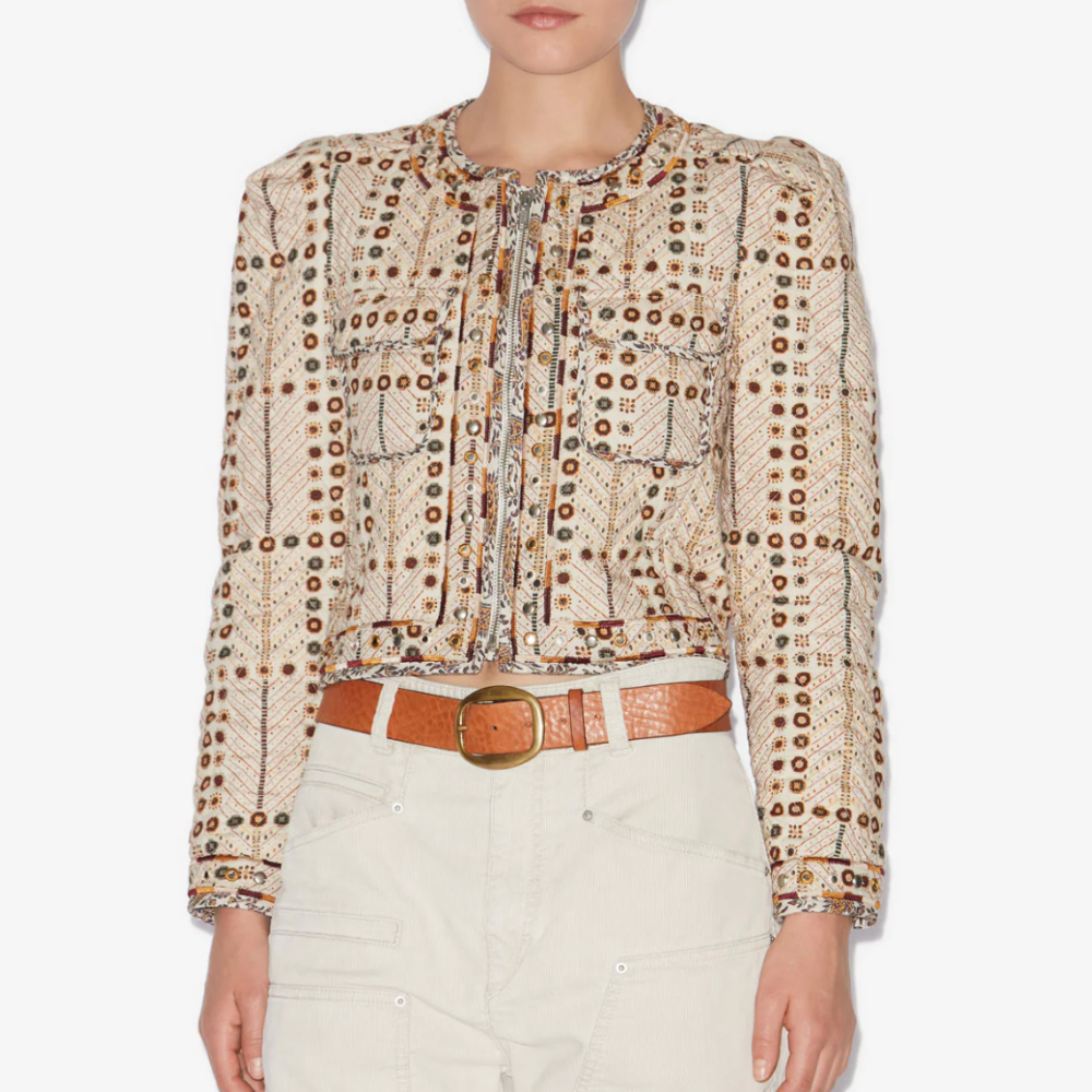 Marant Etoile Christy Jacket - Ecru