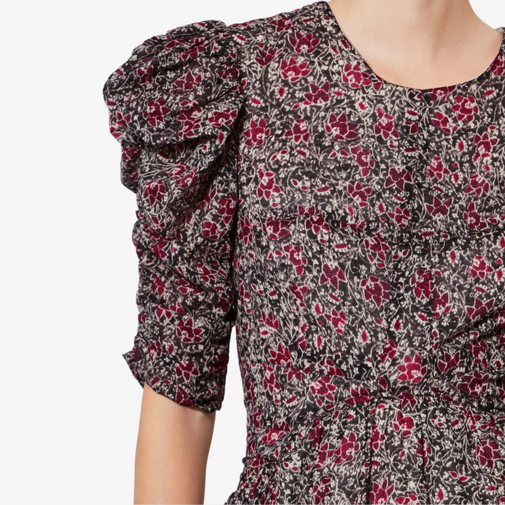 Marant Etoile Sichellia Dress - Crushed Berry