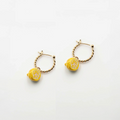 Nach Lemon Mini Earrings