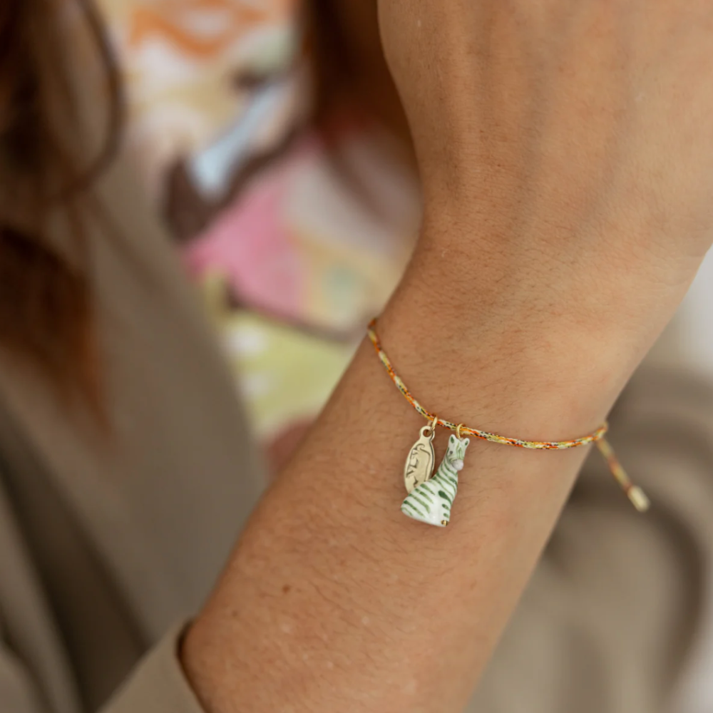 Nach Zebra Charm Bracelet