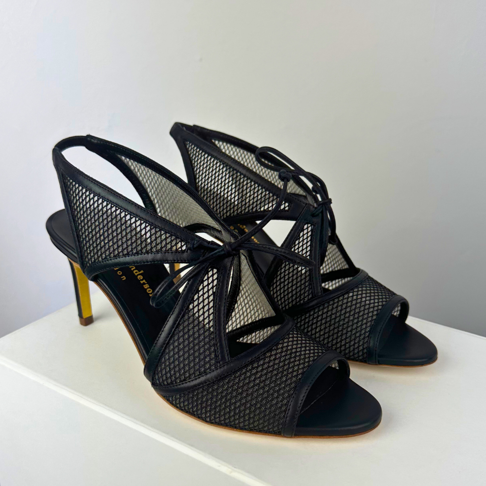 Rupert Sanderson Solange Sandal - Black