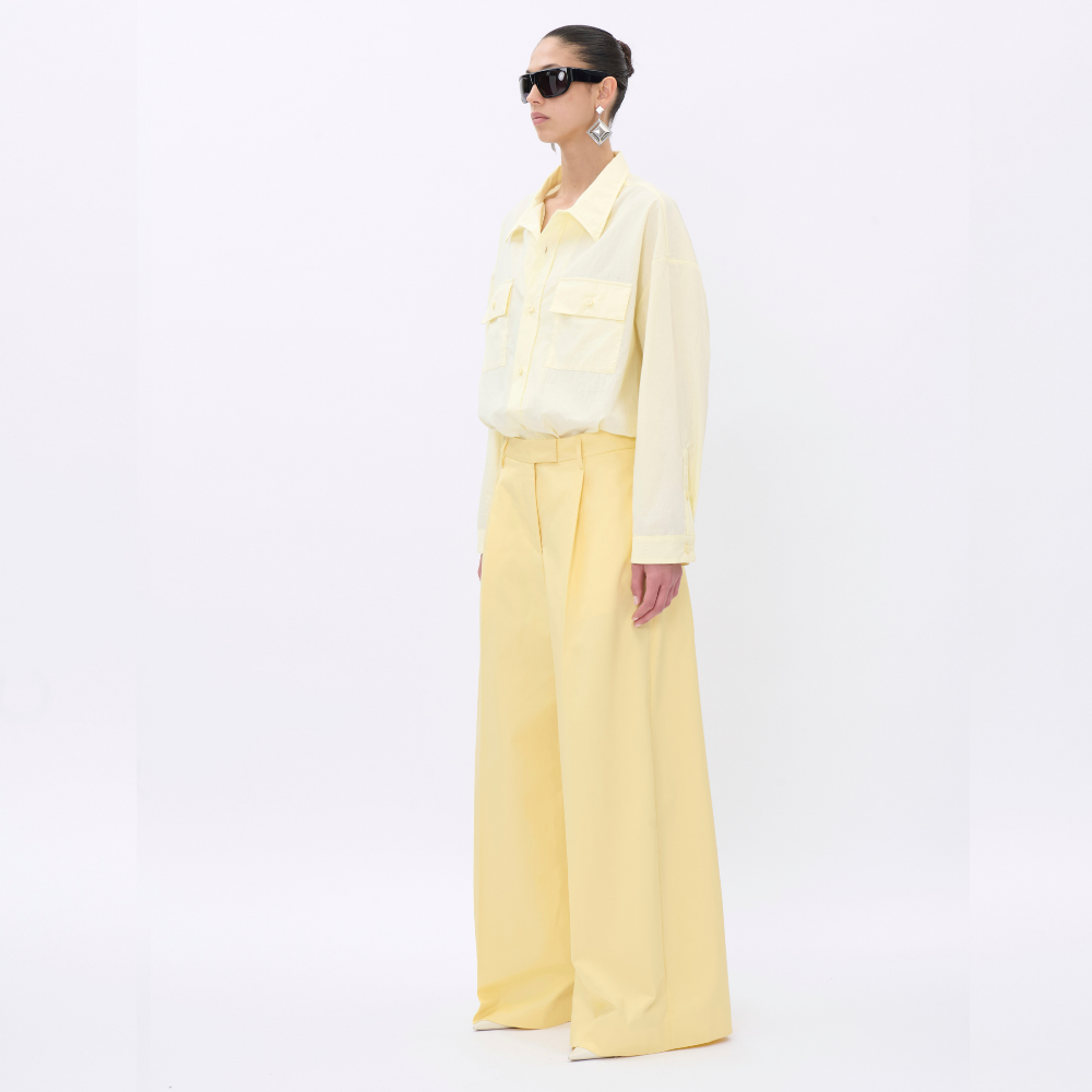 TheLatest Deva Trousers - Light Yellow