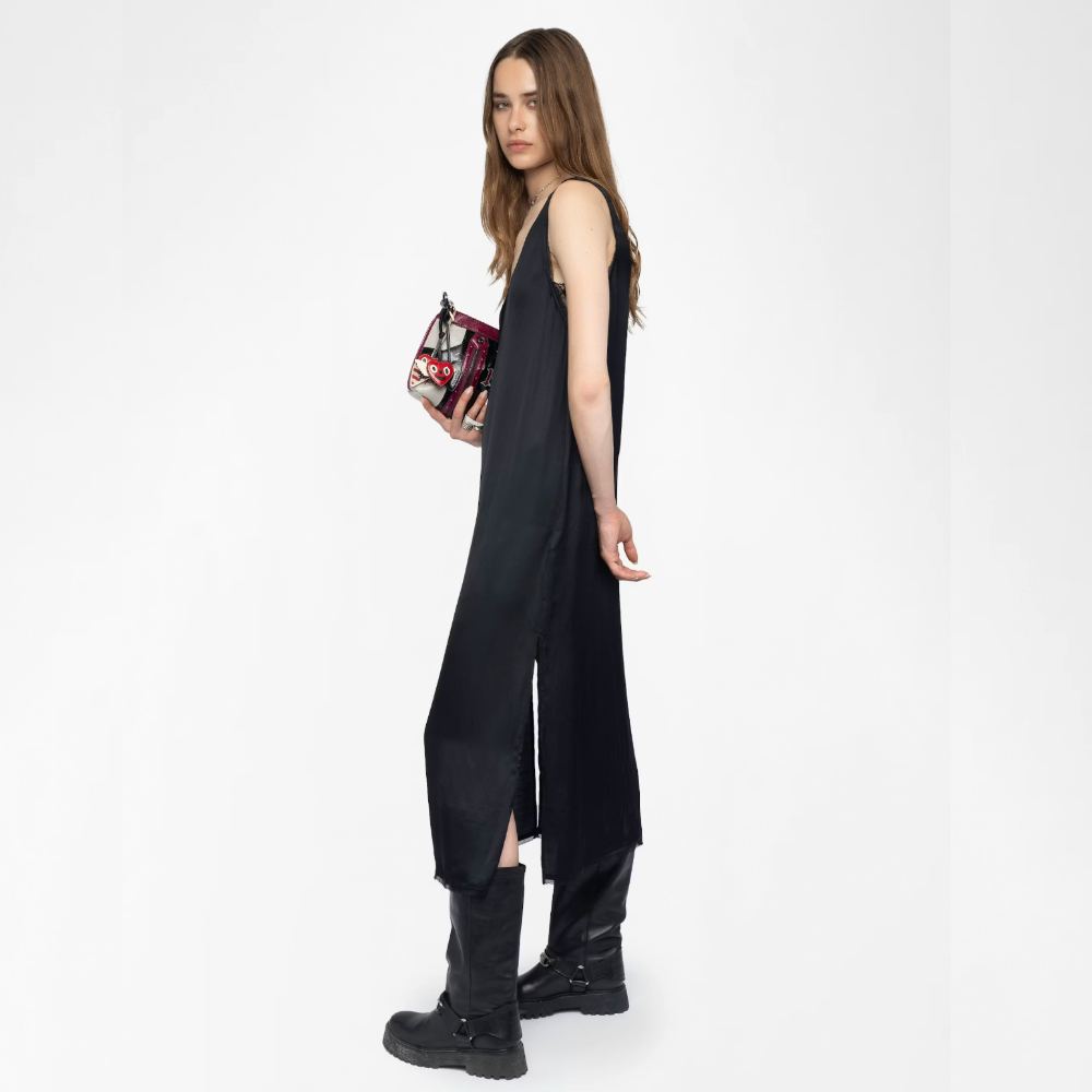 Zadig & Voltaire Renzo Satin Dress - Black