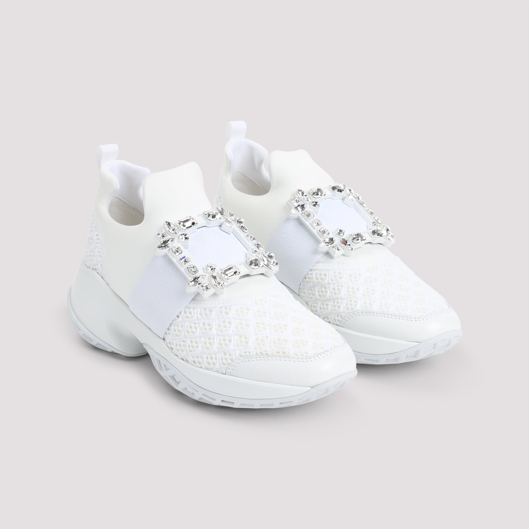 Run Strass Buckle Sneakers