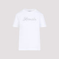 Embroidered Script Logo T-shirt