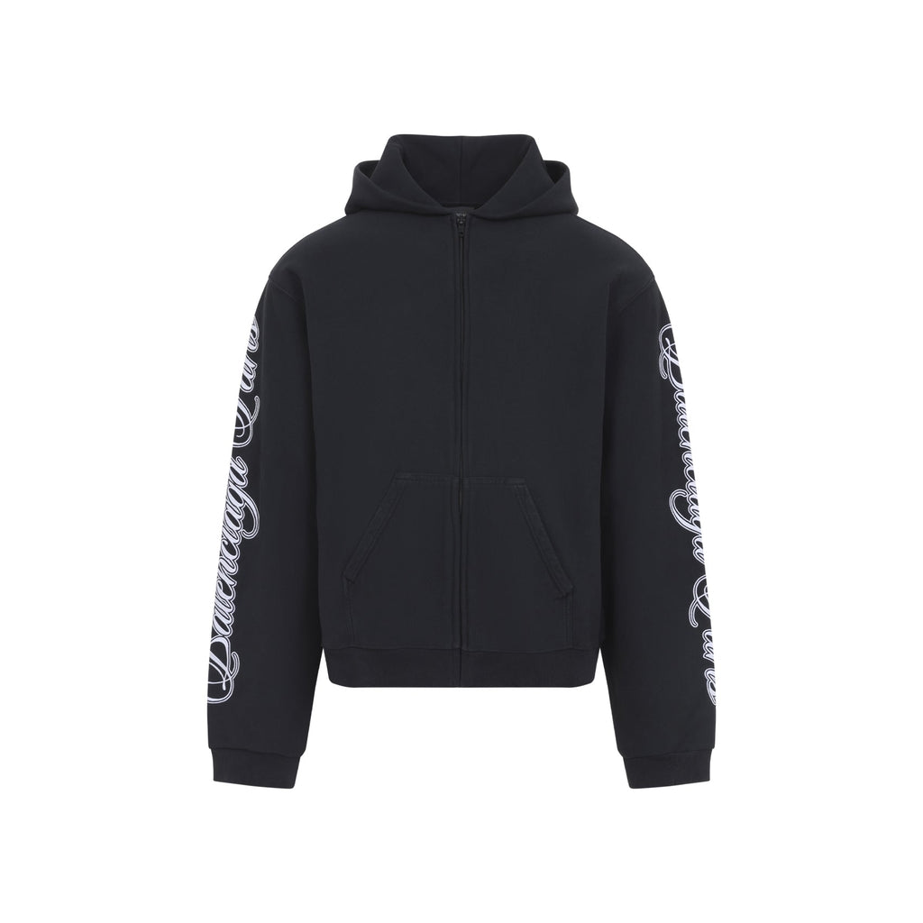 Regular Zip Up Hoodie