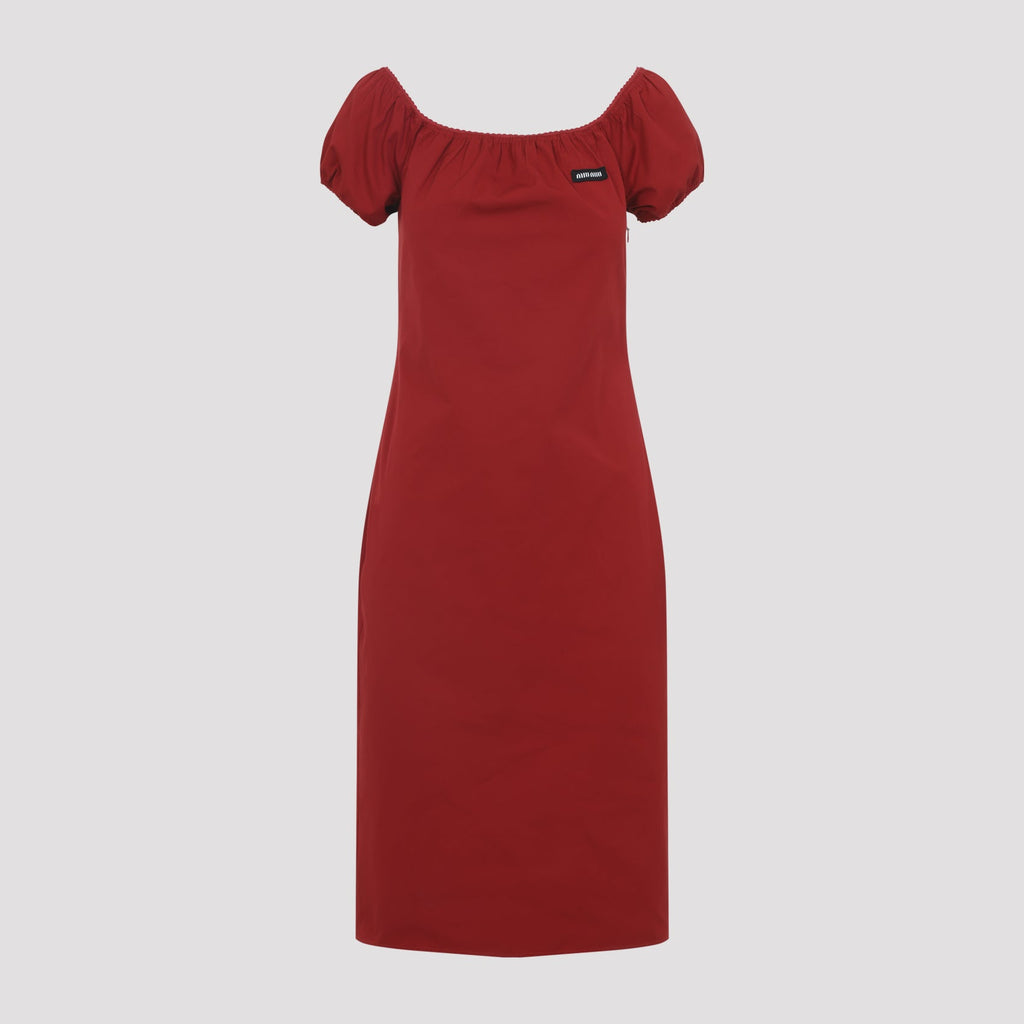 Cotton Midi Dress