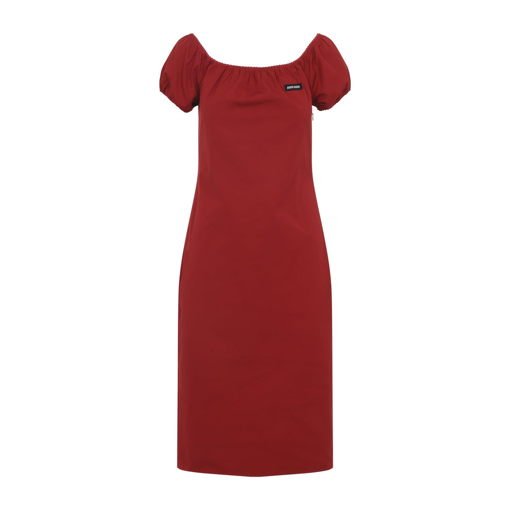 Cotton Midi Dress
