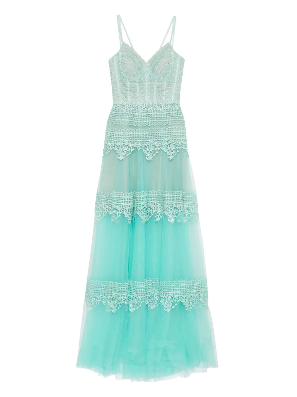 Lace long dress