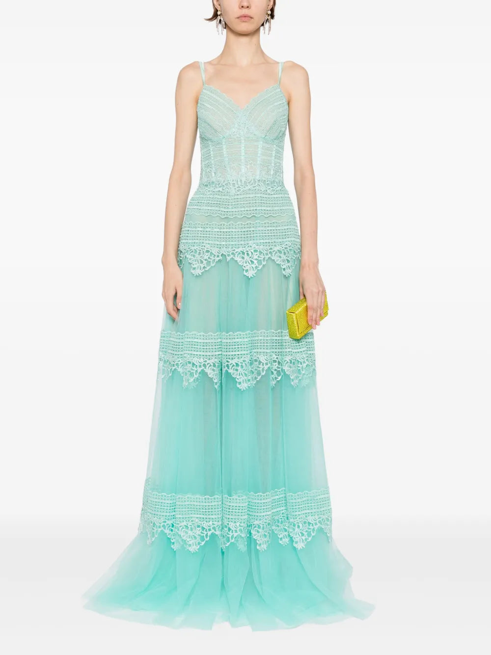 Lace long dress