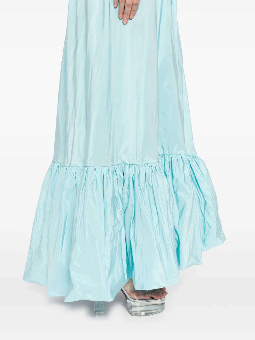 TAFFETA MIDI DRESS