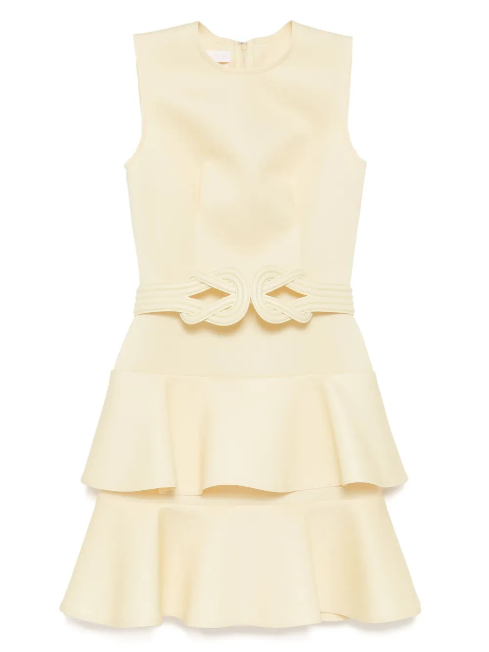 MIDI RUFFLED DRESS