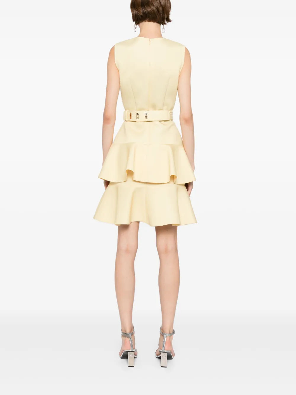 MIDI RUFFLED DRESS