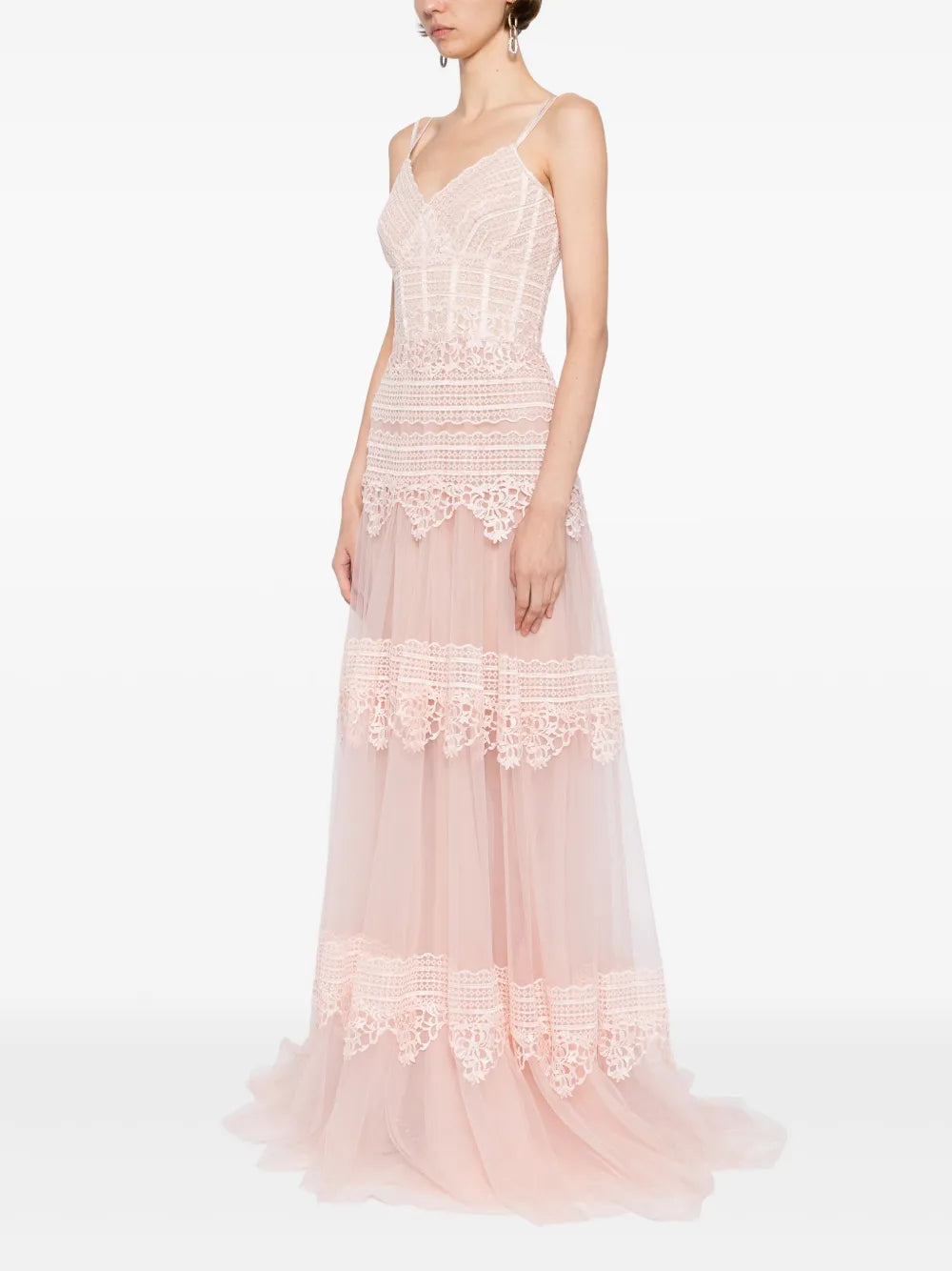 Lace long dress