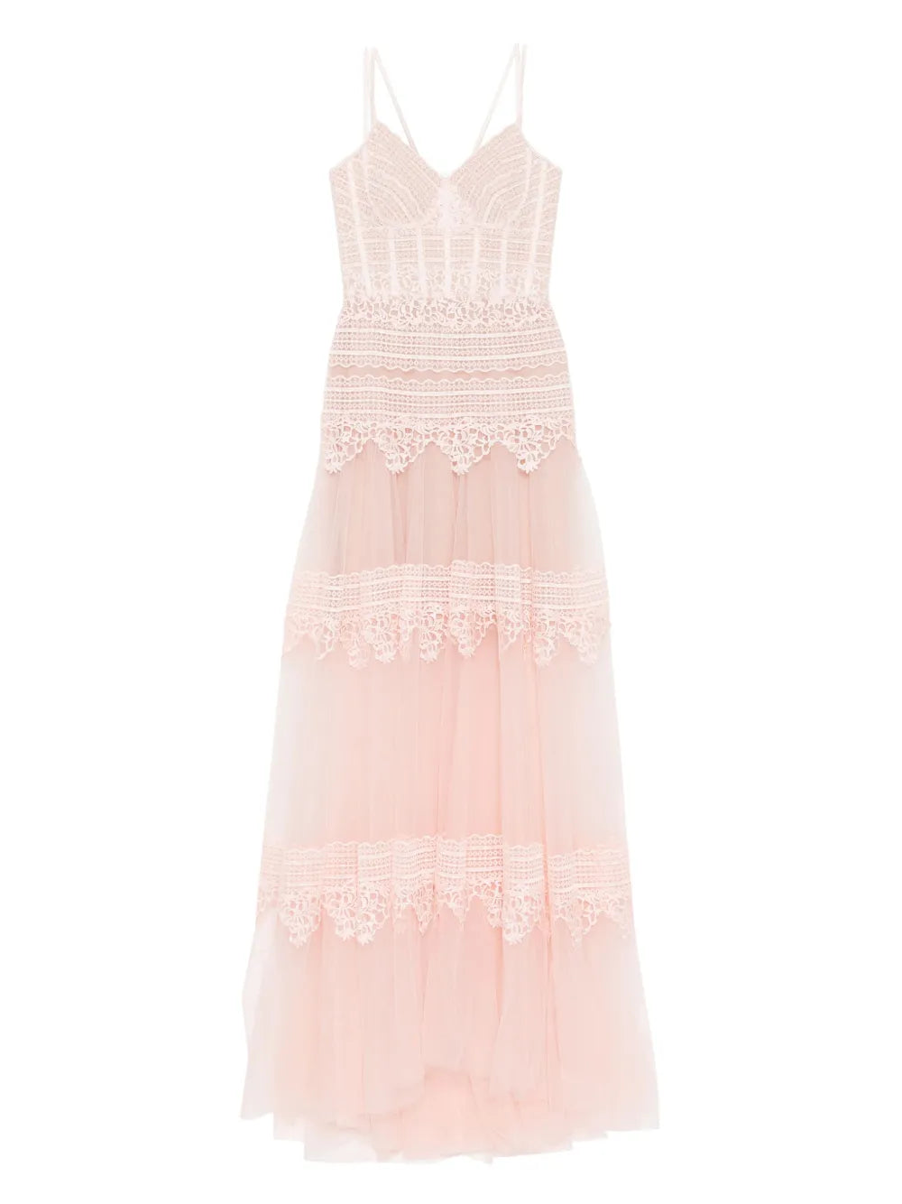 Lace long dress