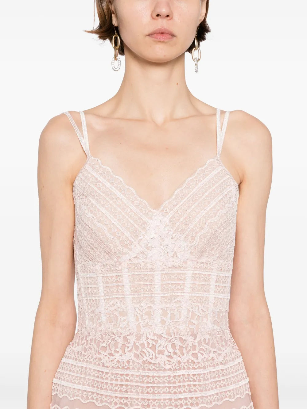 Lace long dress