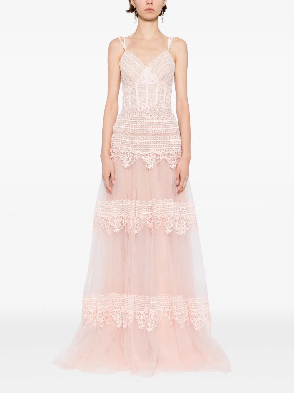 Lace long dress
