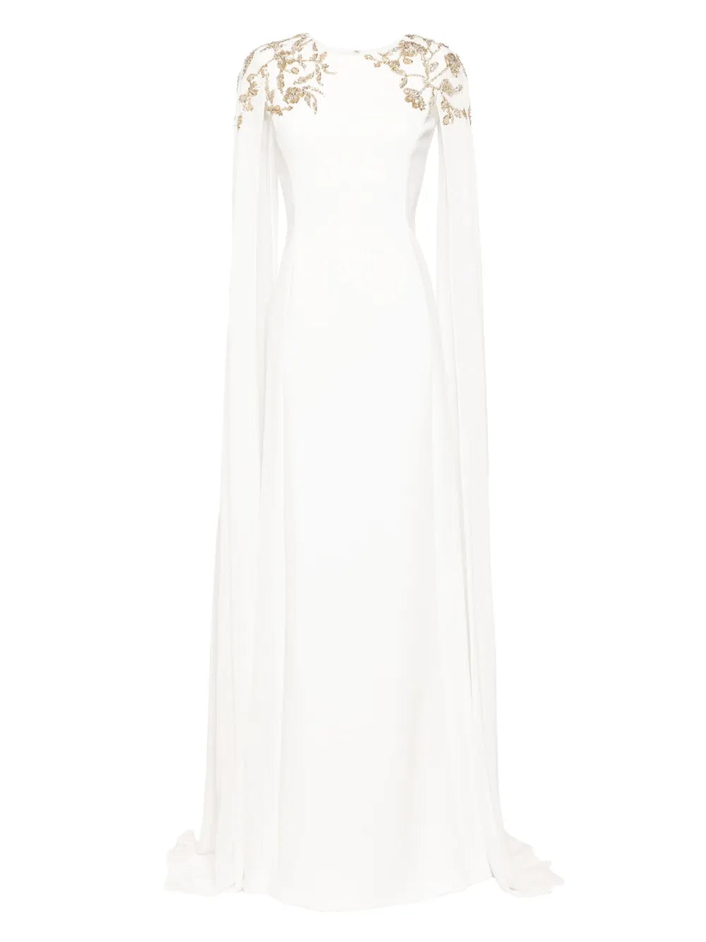 EMBELLISHED CREPE KAFTAN
