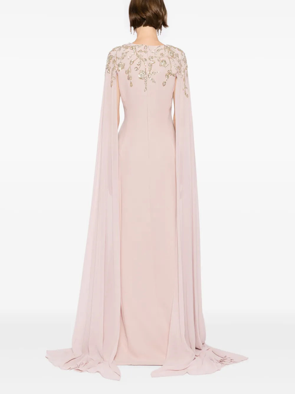 EMBELLISHED CREPE KAFTAN