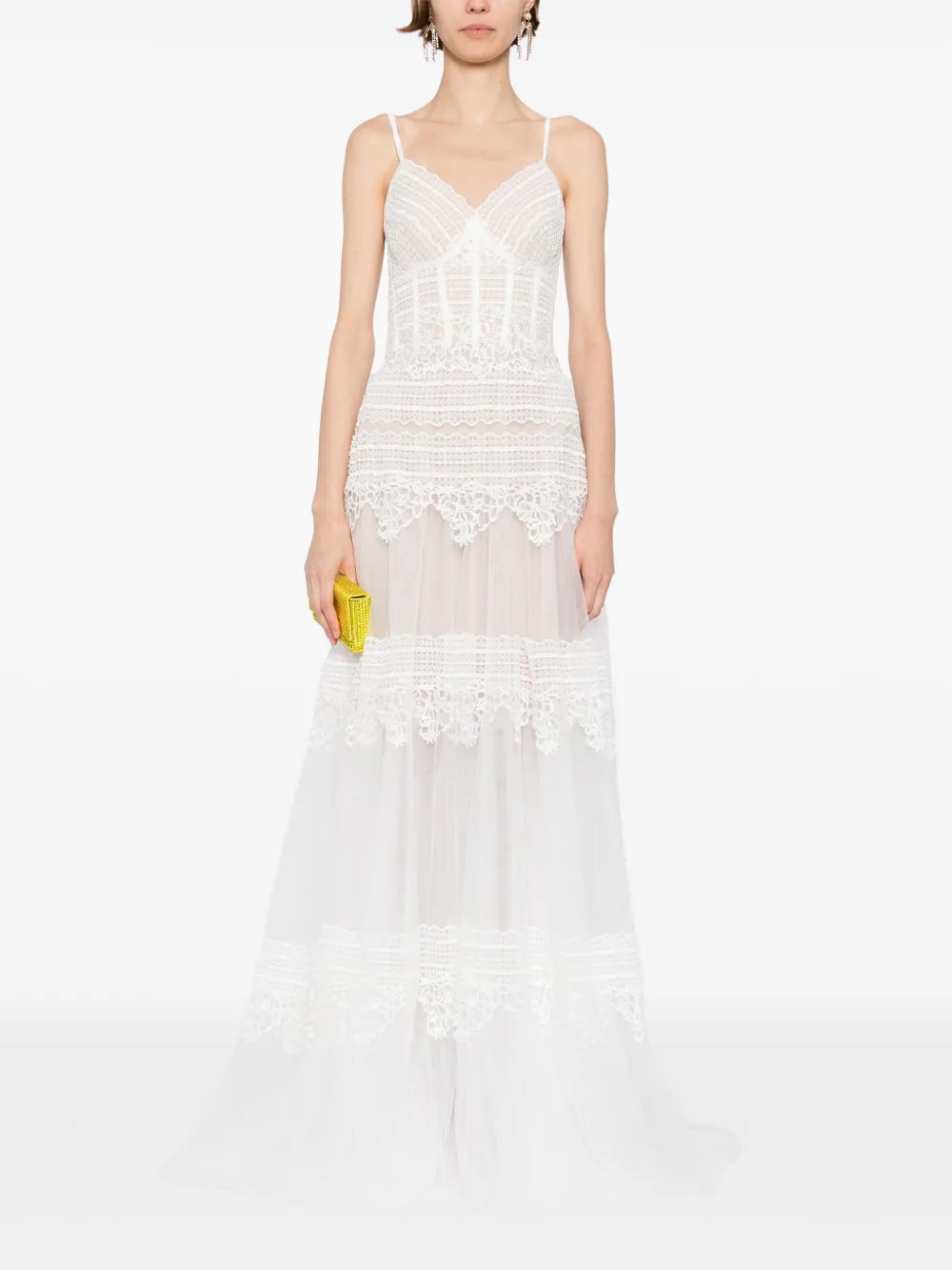 Lace long dress