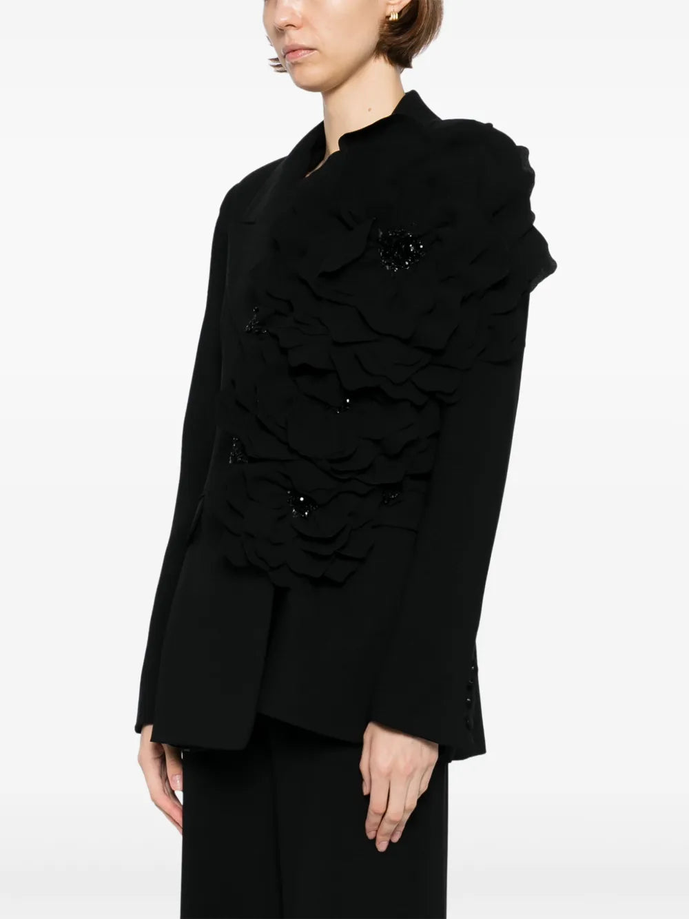 FLORAL TAILORED JACKET