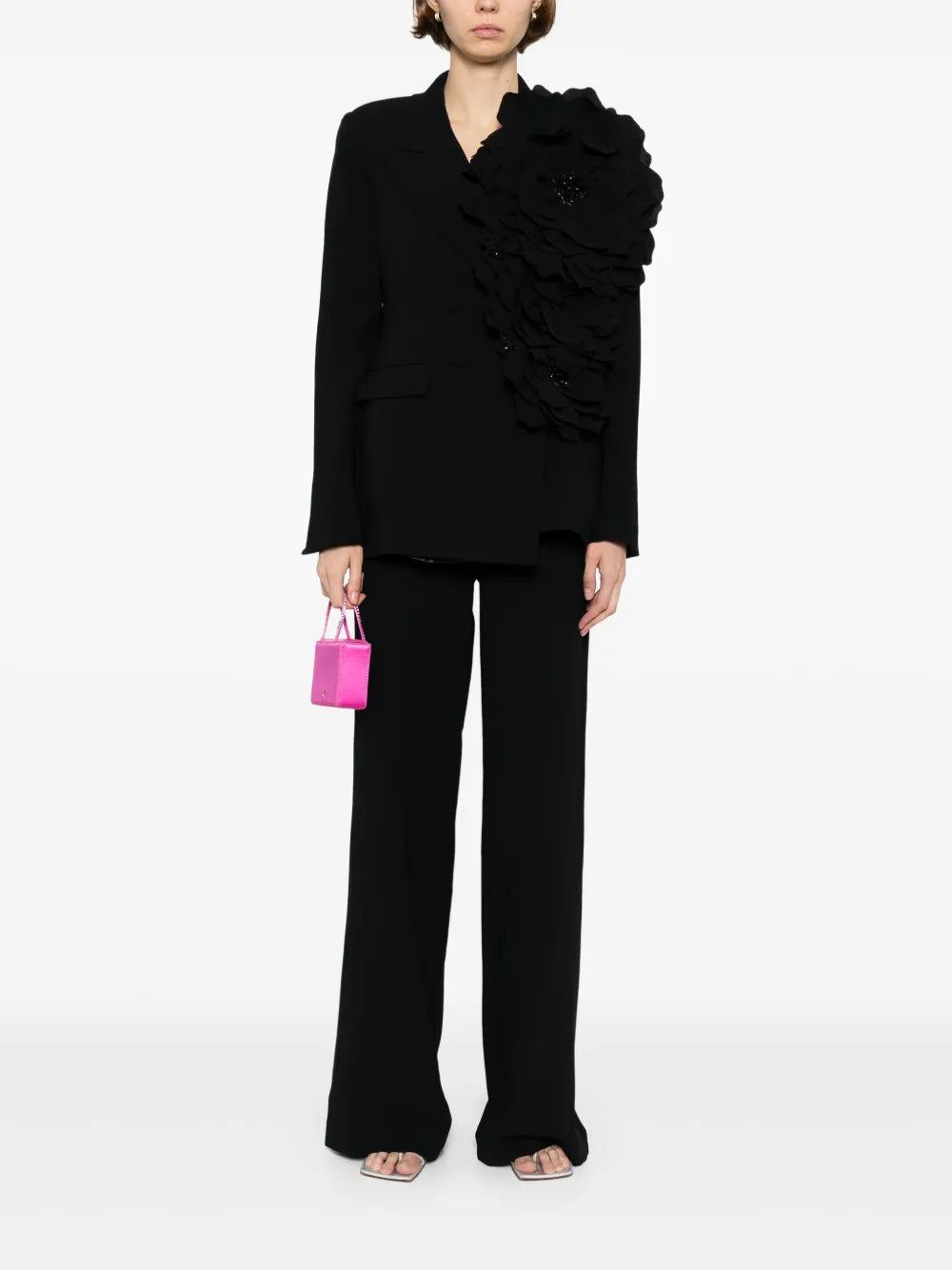 FLORAL TAILORED JACKET