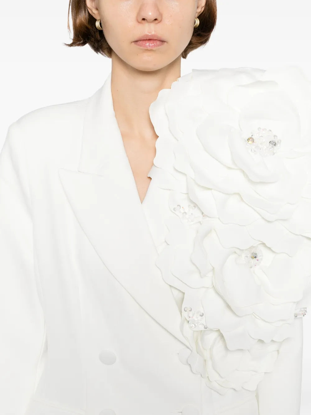 FLORAL TAILORED JACKET