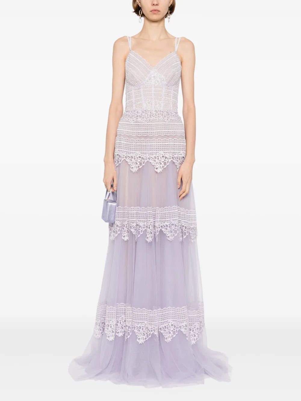 Lace long dress